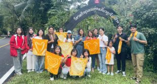 นักศึกษาฝึกปฏิบัติเป็นมัคคุเทศก์ภาษาจีน ณ แหล่งท่องเที่ยวจังหวัดนครศรีธรรมราช