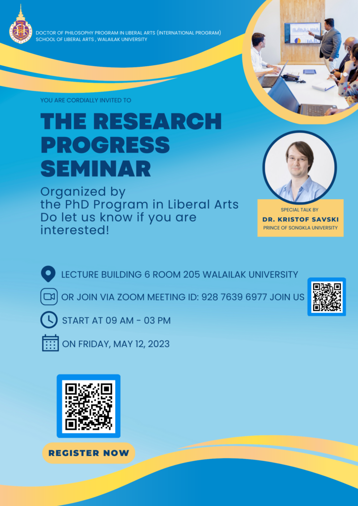 PhD Research Progress Seminar