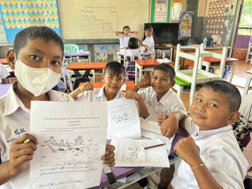 กิจกรรมการพัฒนาทักษะการเขียนเรื่องเล่าจากภาพ (4)