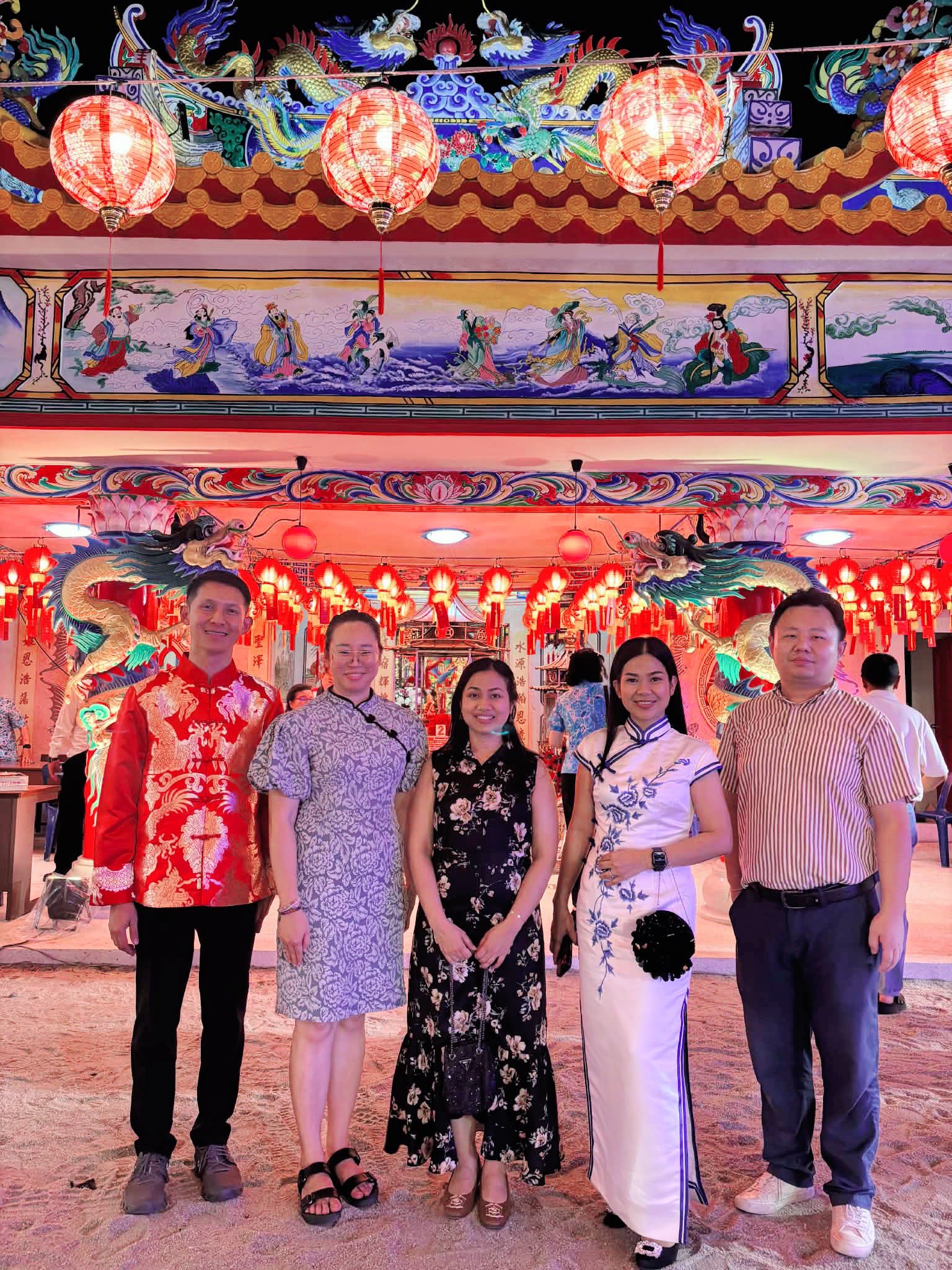 สาขาภาษาจีน ร่วมสืบสานเทศกาลโคมไฟ สานสัมพันธ์ชุมชนเมืองนคร