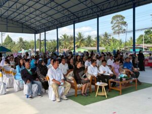 ขยายผลบริการวิชาการสู่โรงเรียนวัดสระประดิษฐ์ เชื่อมการเขียนสร้างสรรค์กับการเรียนรู้วิถีชุมชน